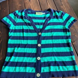 Juicy couture short sleeve cardigan